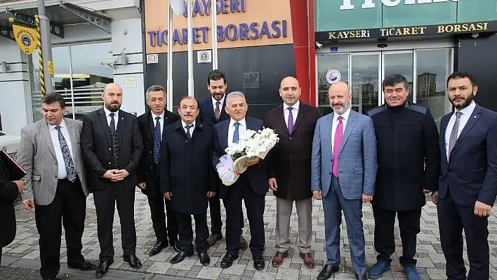 Büyükkılıç'tan KTB'ye ziyaret
