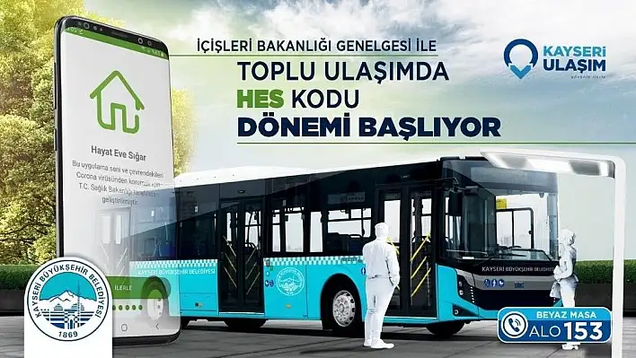 Dikkat! Toplu ulaşımda HES kodu uyarısı...Son tarih 15 Kasım