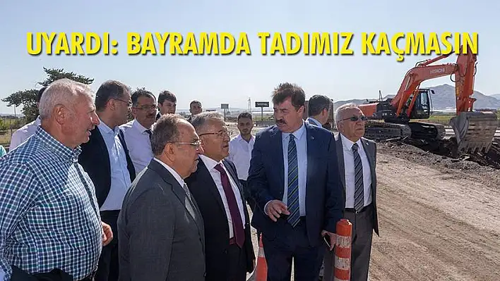  Büyükkılıç'tan, yeni göreve başlayan Karayolları Müdürüne: Boğazköprü'yü bitirin, şu an şehir kilitlenmiş durumda