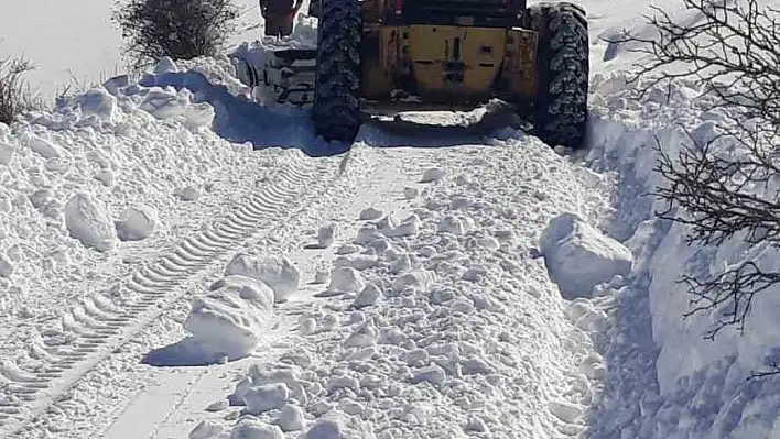 110 mahalle yolu ulaşıma açıldı