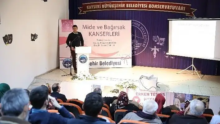 Büyükşehir Belediyesi'nde 'Mide ve Bağırsak Kanserleri' Semineri