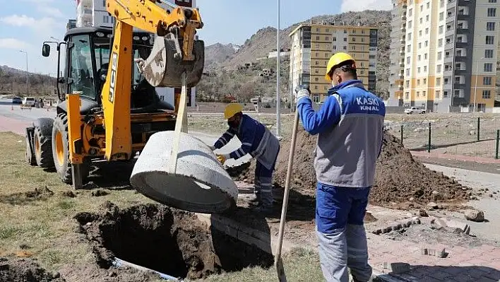 Büyükşehir çökertme baca ile yağmur ve kar sularını değerlendiriyor