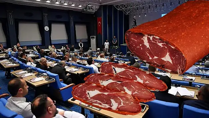 Büyükşehir'de 466 bin liralık pastırma gündem oldu! Bu pastırmayı kim kimin için aldı...