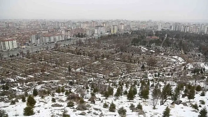 Kayseri'de 5 bin 929 ilave mezar yeri yapıldı!