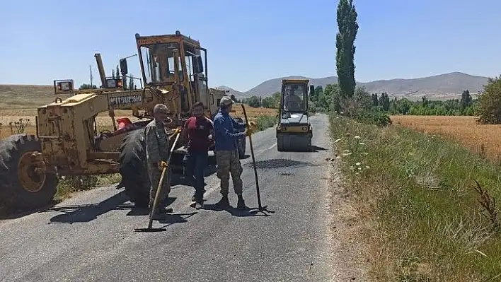 Yollarda bakım çalışması