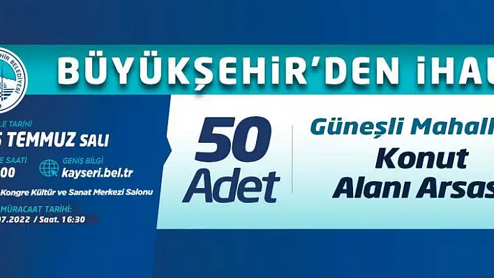 Büyükşehir'de merakla beklenen Güneşli ihalesi ne zaman yapılacak?