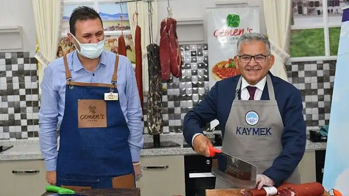 Büyükşehir'den lezzetin anavatanında 'pastırma' kursu