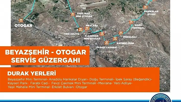 Büyükşehir'den önemli bir hizmet daha
