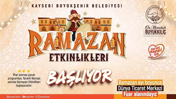 Kayseri'de Ramazan cooşkusu