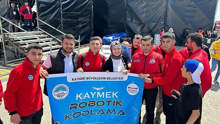 KAYMEK öğrencileri, TEKNOFEST 2023'ün heyecanını yaşadı