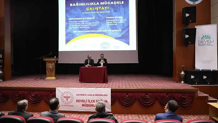 Kayseri'de bağımlılık semineri...