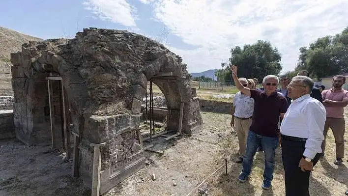 Keykubadiye Sarayı'nda çıkan eserler sergilenecek...