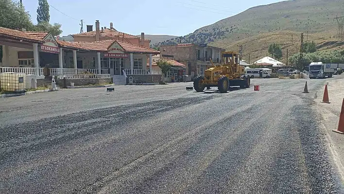 Büyükşehirden asfalt çalışması