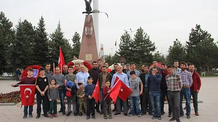 Çanakkale Zaferi için 50 araçlık konvoy düzenlendi.
