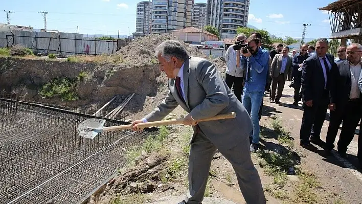 Cavit Yurttaş Camii'nin temeli törenle atıldı
