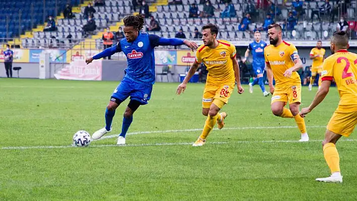 Çaykur Rizespor - Kayserispor: 1-0