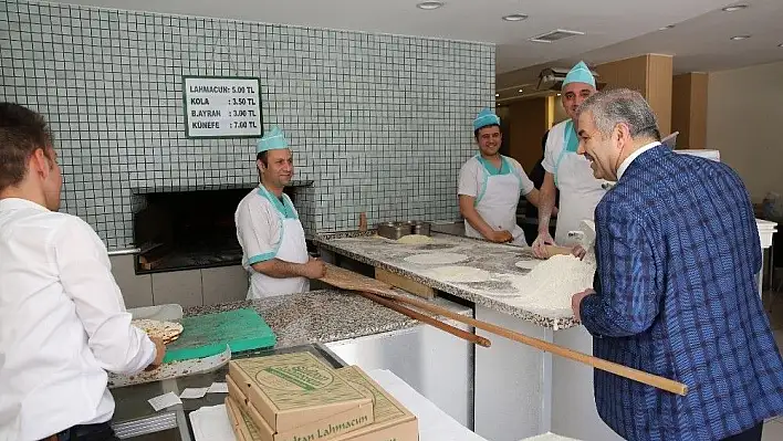 Çelikten esnaf ziyareti
