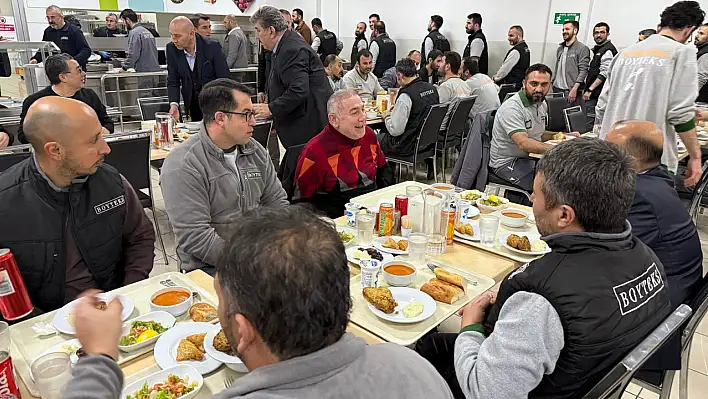 CEO Ertekin'den iftarda gönül bağı vurgusu