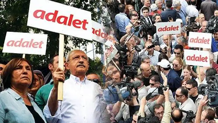 CHP &quotAdalet" yürüyüşü başlattı...