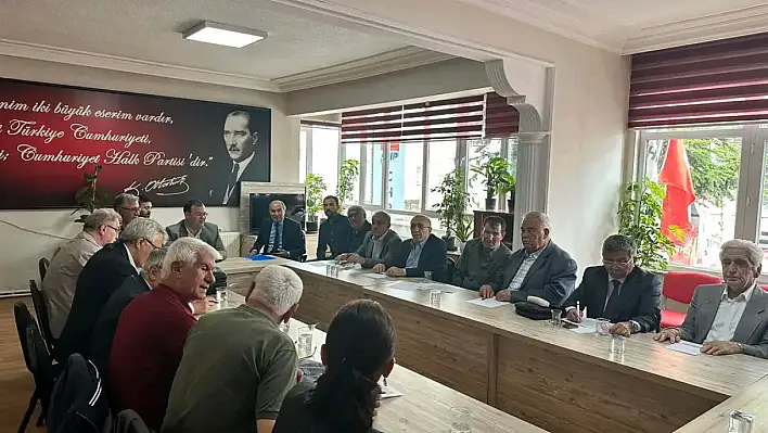 CHP'de Pınarbaşı buluşması