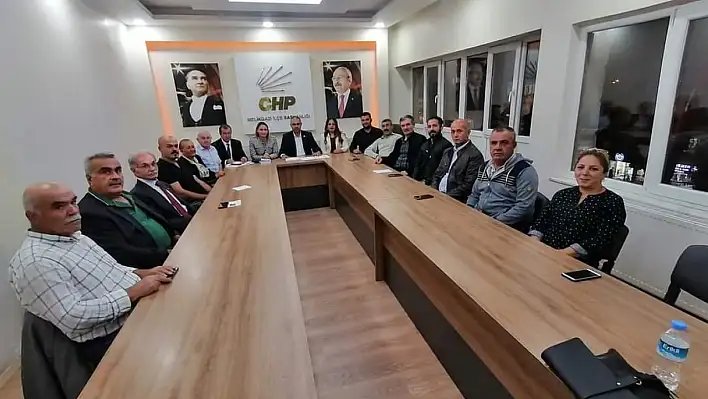 CHP'de veda mesajı