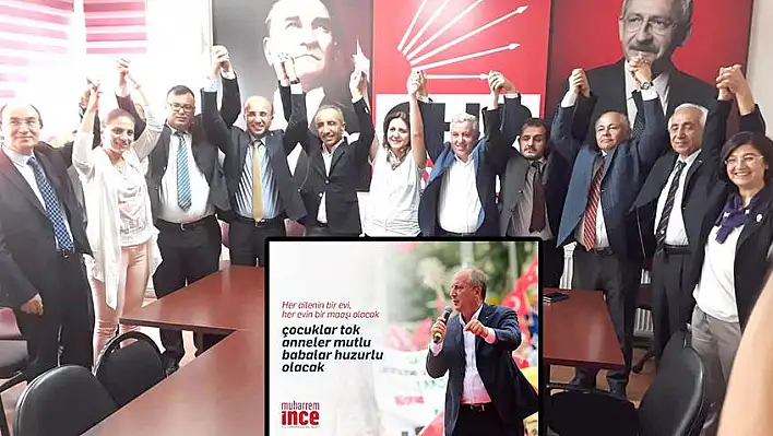 CHP'den, bugün saat 14:00'da yapılacak Cumhurbaşkanı adayı Muharrem İnce mitingine davet!