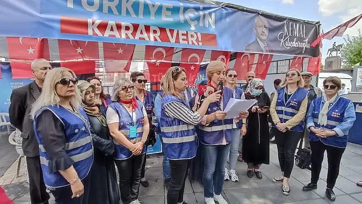 CHP'den kadınlara çağrı