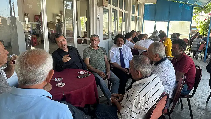 CHP'den Tuzhisar esnafına ziyaret