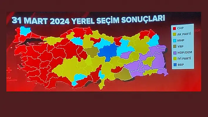 CHP'li eski Başkan bu haritayı paylaşıp, iktidara tepki gösterdi: Zorlarına giden bu haritadır, milletin tokadıdır