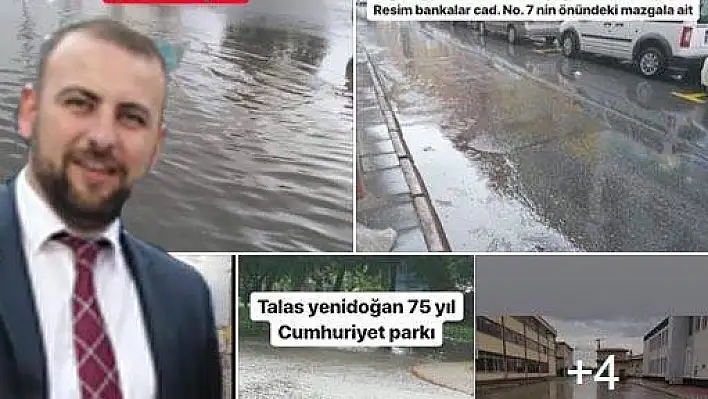 CHP'li Meclis üyesinden alt yapı tepkisi: Kayseri, İstanbul'dan yönetilmez.