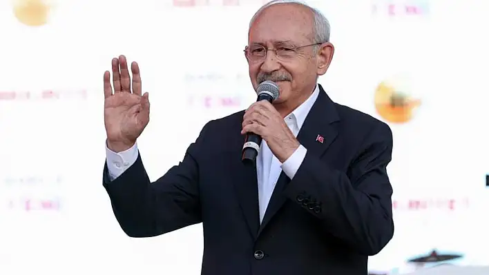 CHP Lideri Kemal Kılıçdaroğlu bugün Kayseri'de...