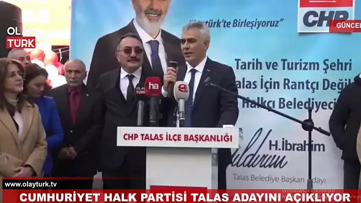 CHP'nin aday tanıtımında dikkat çeken detay!