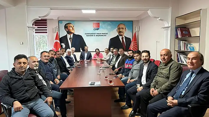 CHP'nin Avukatıydı! Kayseri'ye geldi! İl binasında kurultay mesaisi