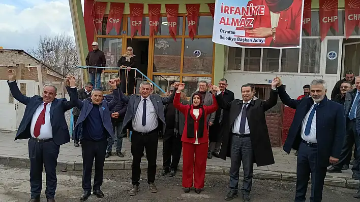 CHP Özvatan'da adayını tanıttı!