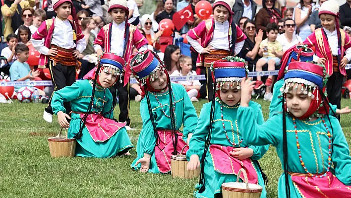 Çocuklara özel etkinliklerle bayram coşkusu yaşandı!