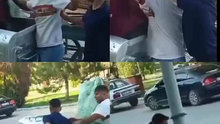 Elbistan'da çöpten atık toplayan şahıs darbedildi!