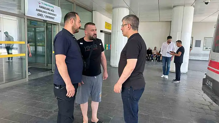 Çopuroğlu'ndan Kayseri Şehir Hastanesine ziyaret