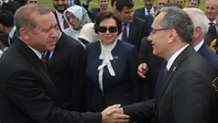 CUMHURBAŞKANI ERDOĞAN'A KIRŞEHİR'DE SEVGİ SELİ