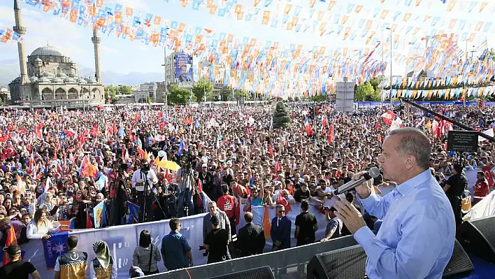 Cumhurbaşkanı Erdoğan: Şimdi yine Kayseri'nin desteğine ihtiyacımız var