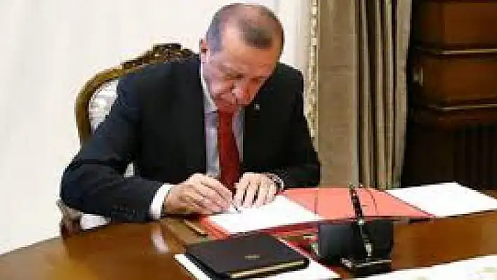 Cumhurbaşkanı Erdoğan,  onayladı... Onlar görevden alındı!