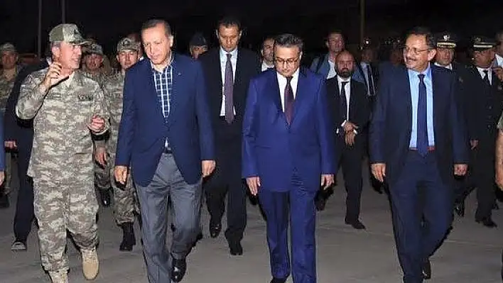 CUMHURBAŞKANI ERDOĞAN, ÖZHASEKİ İLE KAYSERİ'YE GELDİ