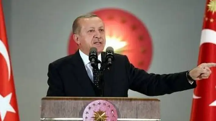 Cumhurbaşkanı Erdoğan Aydoğan Paşa'nın 'Hanke'ye Ağıt' şirini okudu