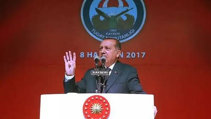 Cumhurbaşkanı Erdoğan: 'Terör örgütlerine karşı kararlı bir mücadele içindeyiz'