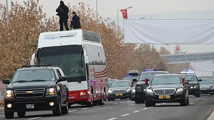 Cumhurbaşkanı Erdoğan ve Başbakan Yıldırım Kayseri'ye geldi