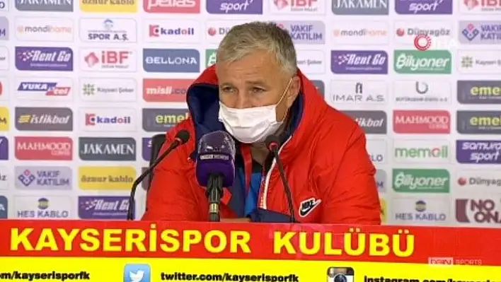 Dan Petrescu: Hakemin çok ağır bir kırmızı kart verdiğini düşünüyorum