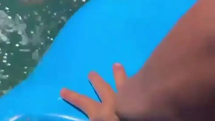Denizde boğulmaktan son anda kurtarıldı