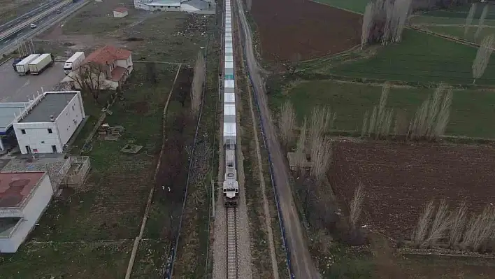 Kayseri'den böyle geçti...