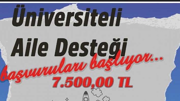 Destek almak isteyenlere belediyeden çağrı