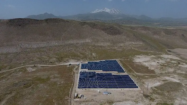 Develi Belediyesi Güneş Enerji Santrali Kayseri Geneli Üretimde Zirvede