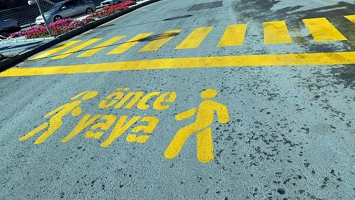 Develi Belediyesi'nden 'Öncelik hayatın, öncelik yayanın' proje çalışması